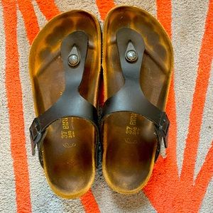 Birkenstock Gizeh Black 37 Women